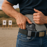 IWB Leather Holster for Taurus G3C/G2C/G2S — Stealth Black Right