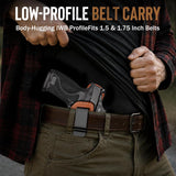 Leather IWB Holster for S&W M&P9/M&P40 M2.0 4"/4.25", Optic Ready