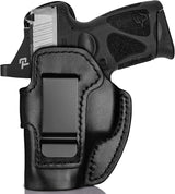 IWB Leather Holster for Taurus G3C/G2C/G2S — Stealth Black Left